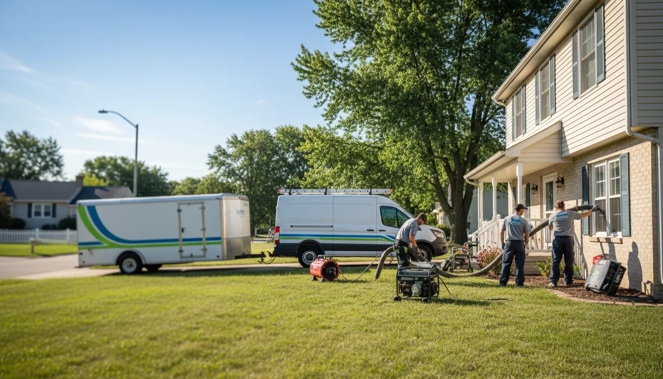 Flooded Basement Restoration And Cleanup With Repair in Cedar, MN near me